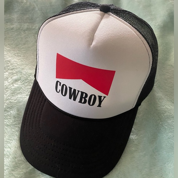 NWOT Cowboy Hat trucker hat - Picture 2 of 4